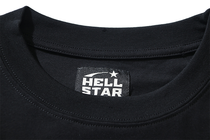 EM Sneakers Hellstar T-Shirt 507 White & Black & Yellow