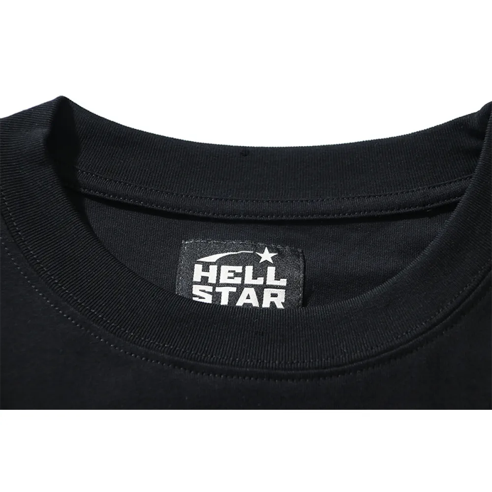 EM Sneakers  Hellstar T-Shirt 507 White & Black & Yellow