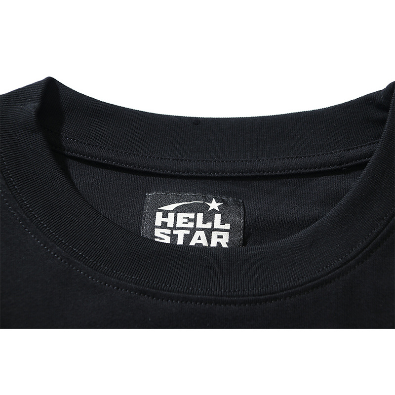 EM Sneakers Hellstar T-Shirt 507 White & Black & Yellow