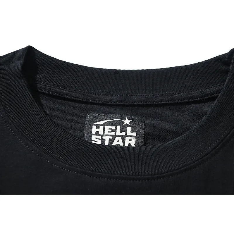EM Sneakers  Hellstar T-Shirt 507 White & Black & Yellow