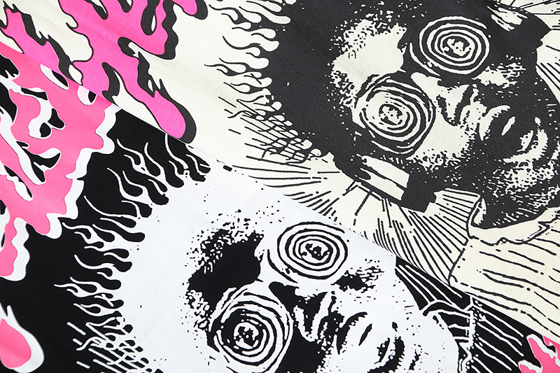 EM Sneakers Hellstar T-Shirt 507 White & Black & Yellow