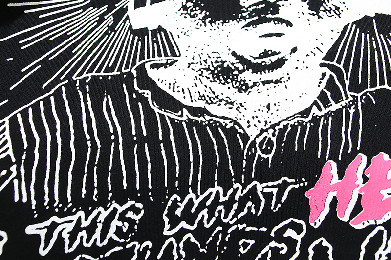 EM Sneakers Hellstar T-Shirt 507 White & Black & Yellow