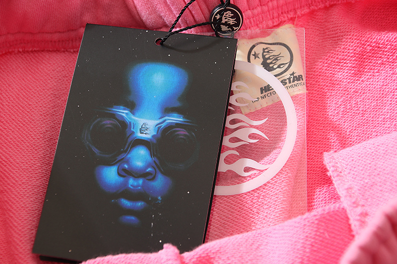 EM Sneakers Hellstar Short Pants 700 Black & Gray & Pink