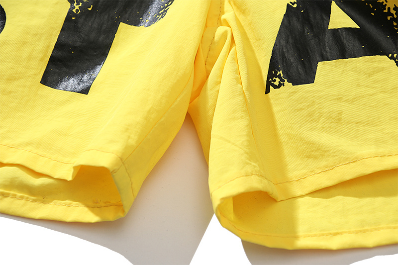 EM Sneakers Hellstar Short Pants 707 Black & Yellow