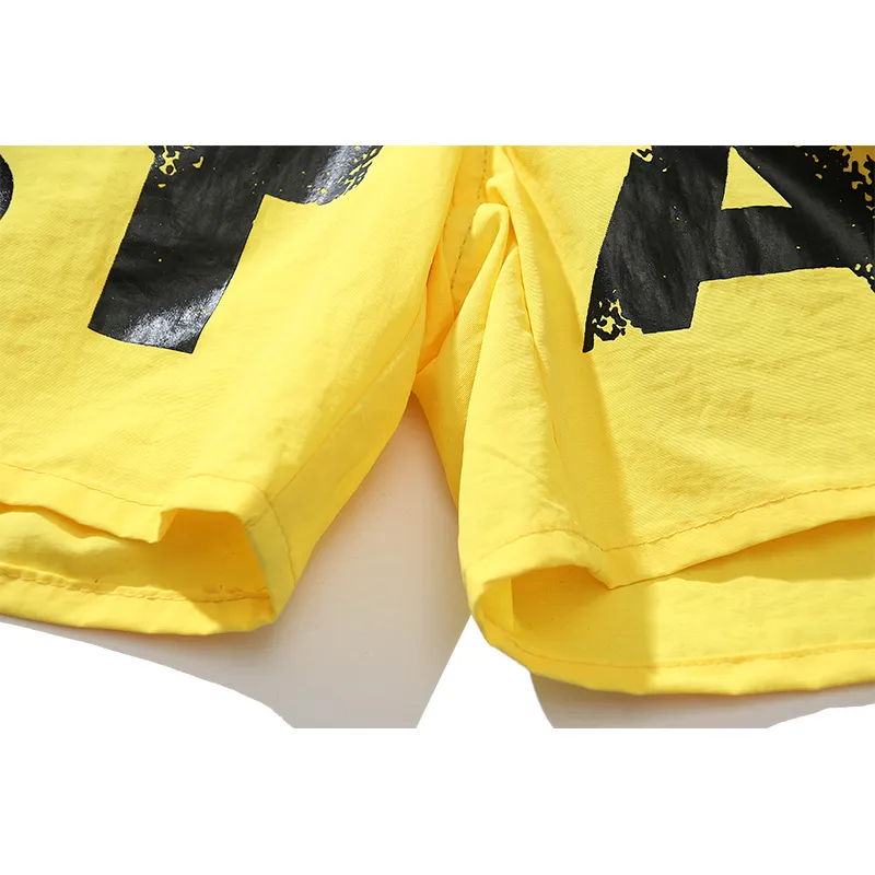 EM Sneakers Hellstar Short Pants 707 Black & Yellow