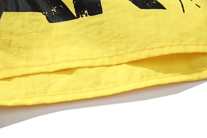 EM Sneakers Hellstar Short Pants 707 Black & Yellow