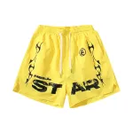 EM Sneakers Hellstar Short Pants 707 Black & Yellow