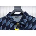 EM Sneakers Louis Vuitton LV Jacket Diamond Print Denim