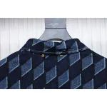 EM Sneakers Louis Vuitton LV Jacket Diamond Print Denim