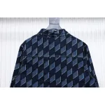 EM Sneakers Louis Vuitton LV Jacket Diamond Print Denim