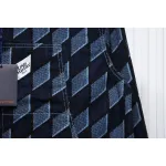 EM Sneakers Louis Vuitton LV Jacket Diamond Print Denim