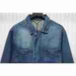 EM Sneakers Louis Vuitton LV Jacket Embossed Denim