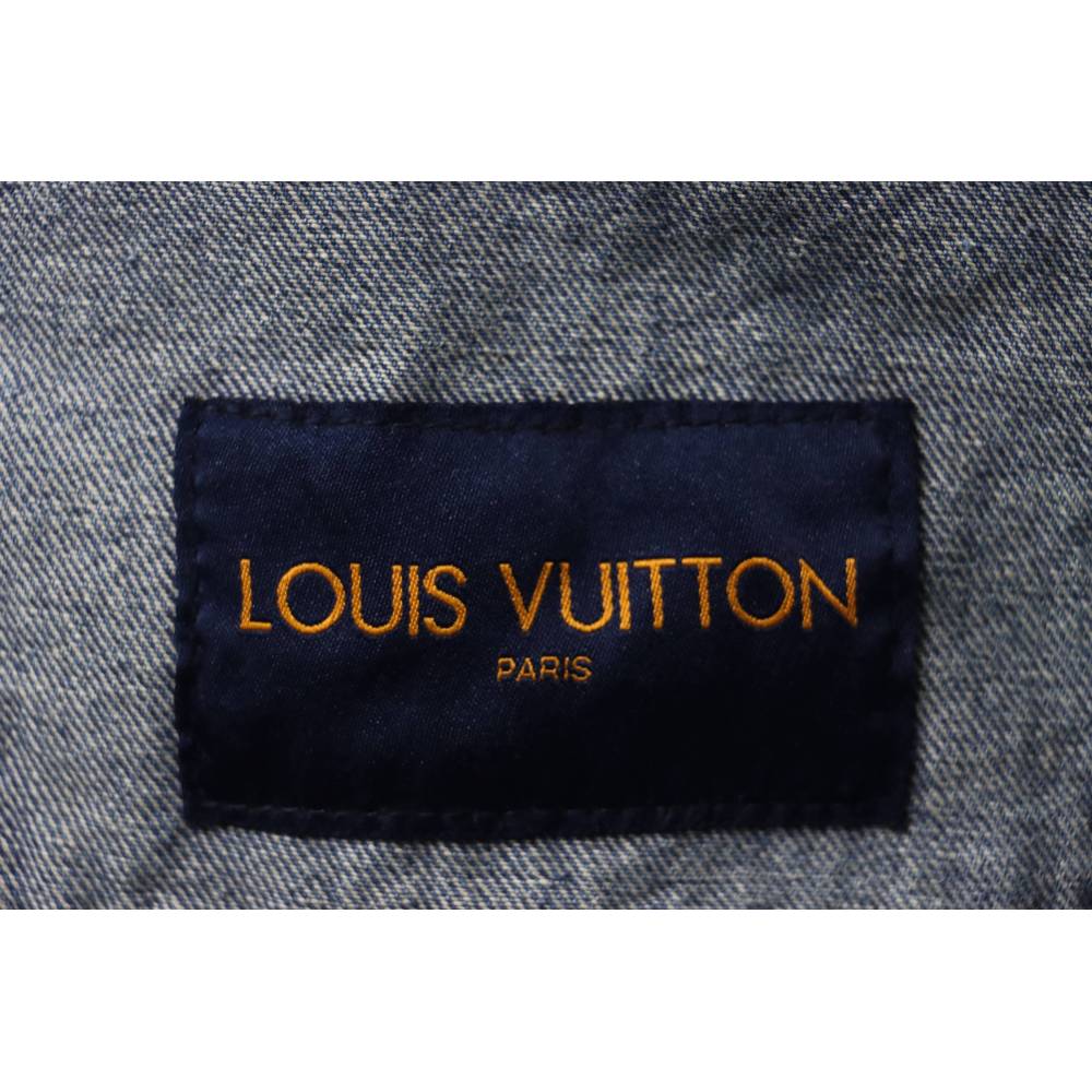 EM Sneakers Louis Vuitton LV Jacket Embossed Denim