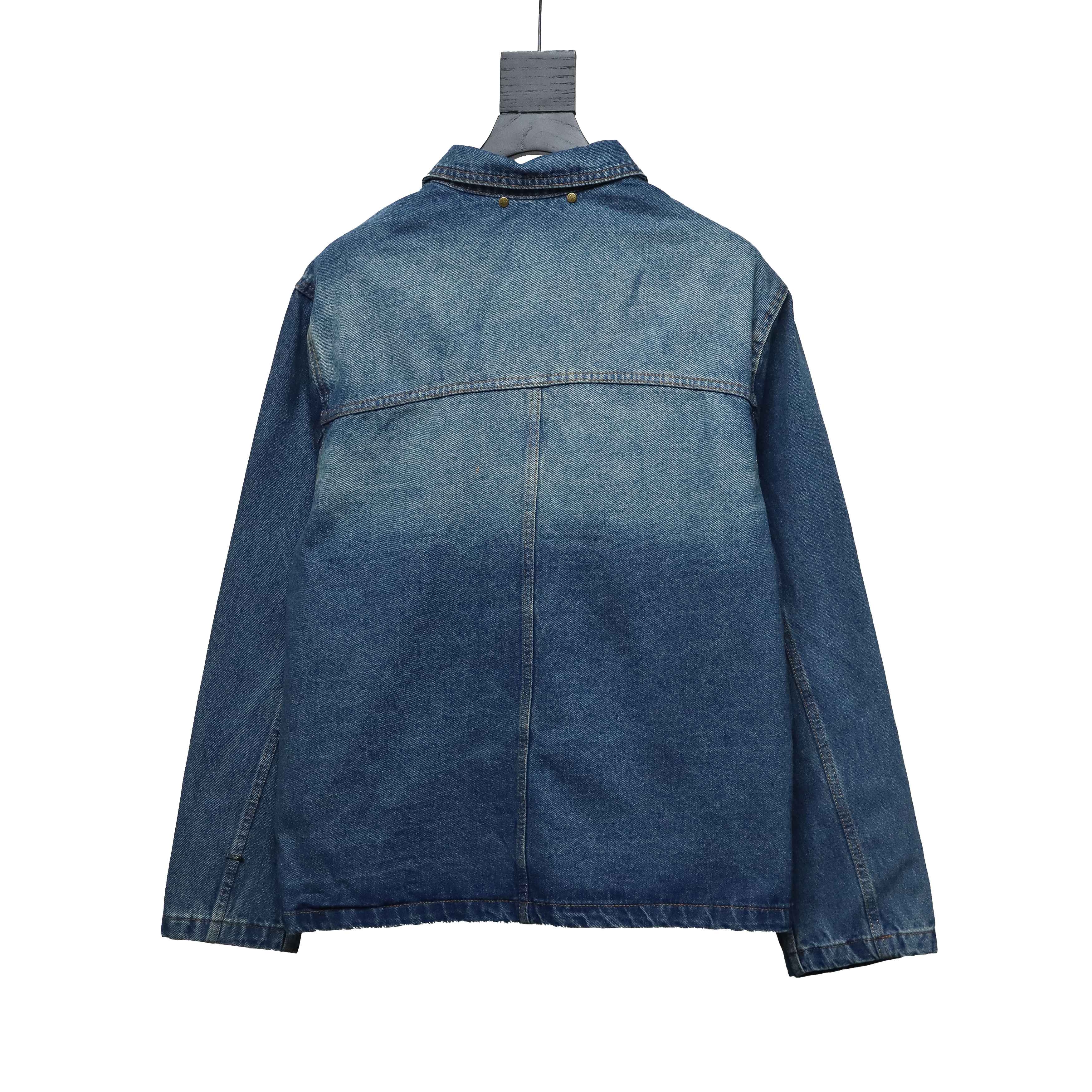 EM Sneakers Louis Vuitton LV Jacket Embossed Denim