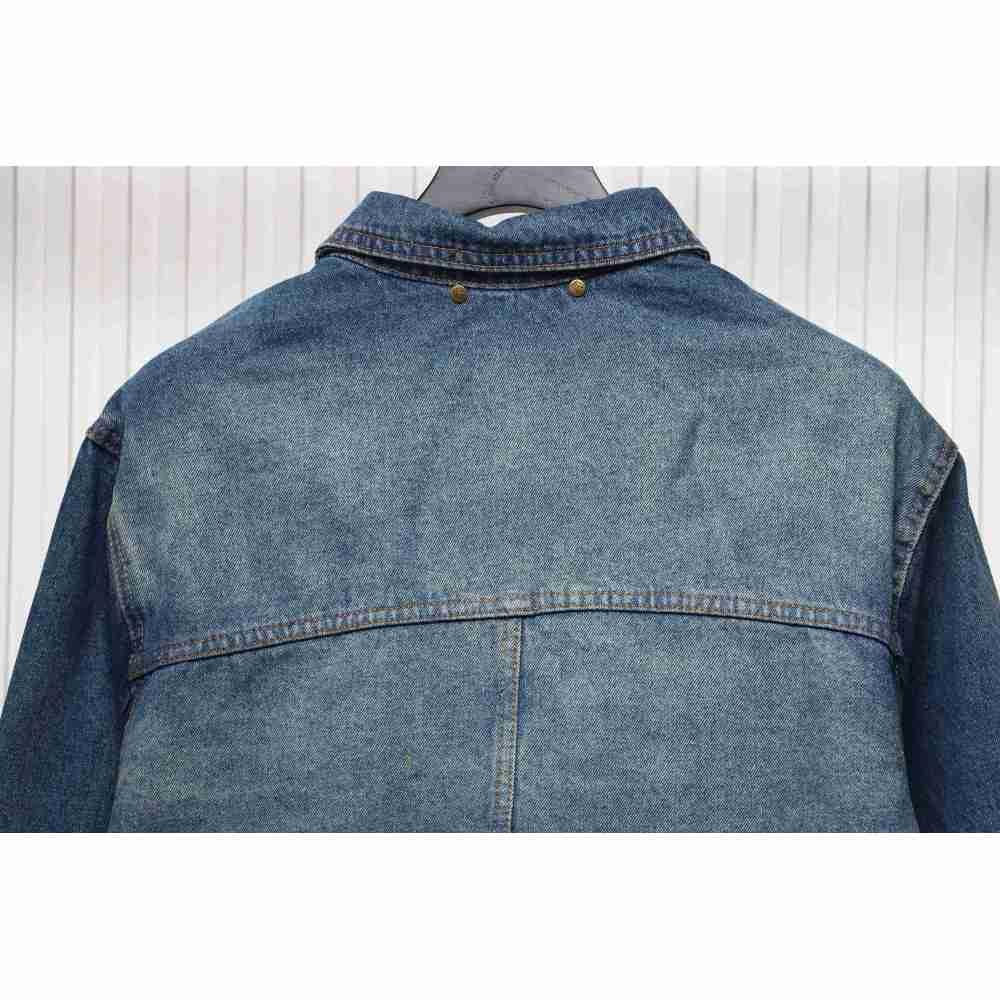 EM Sneakers Louis Vuitton LV Jacket Embossed Denim