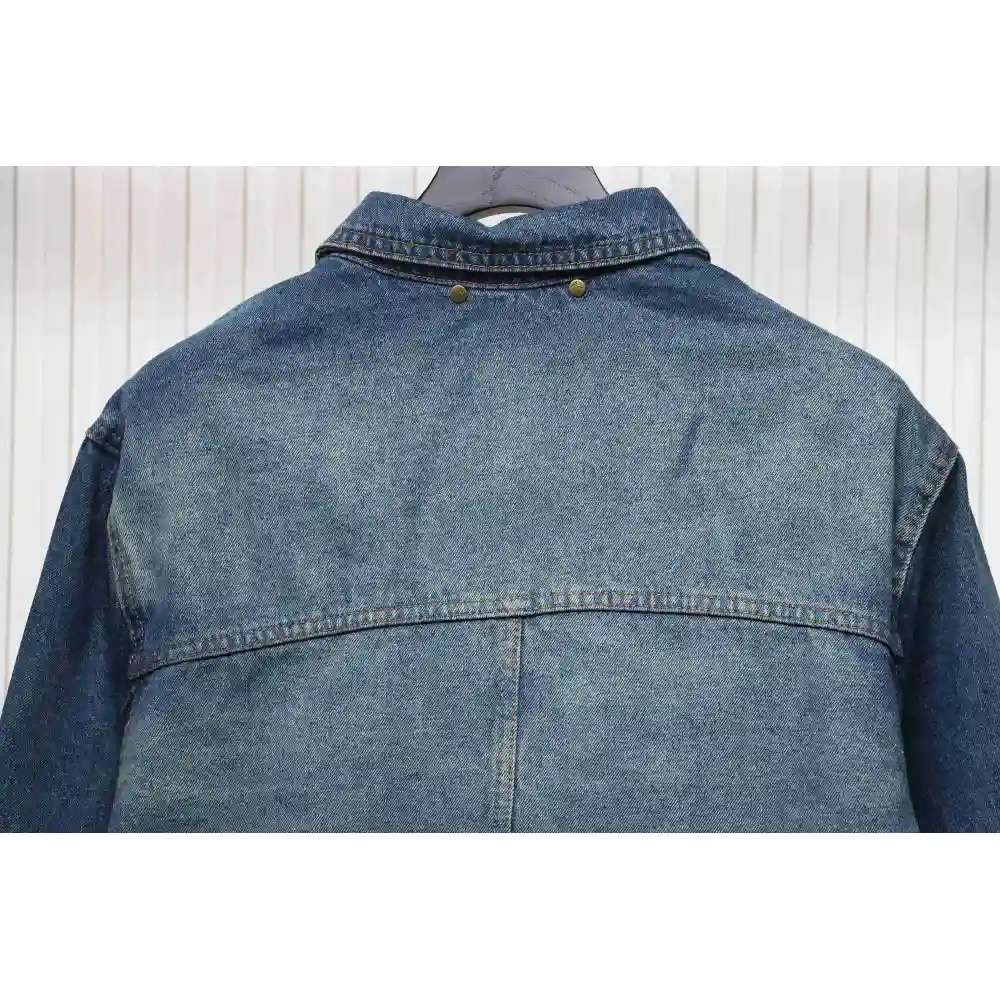 EM Sneakers Louis Vuitton LV Jacket Embossed Denim