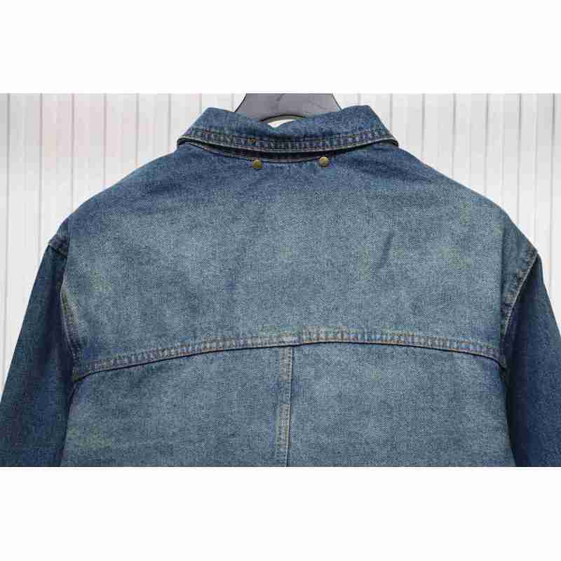 EM Sneakers Louis Vuitton LV Jacket Embossed Denim