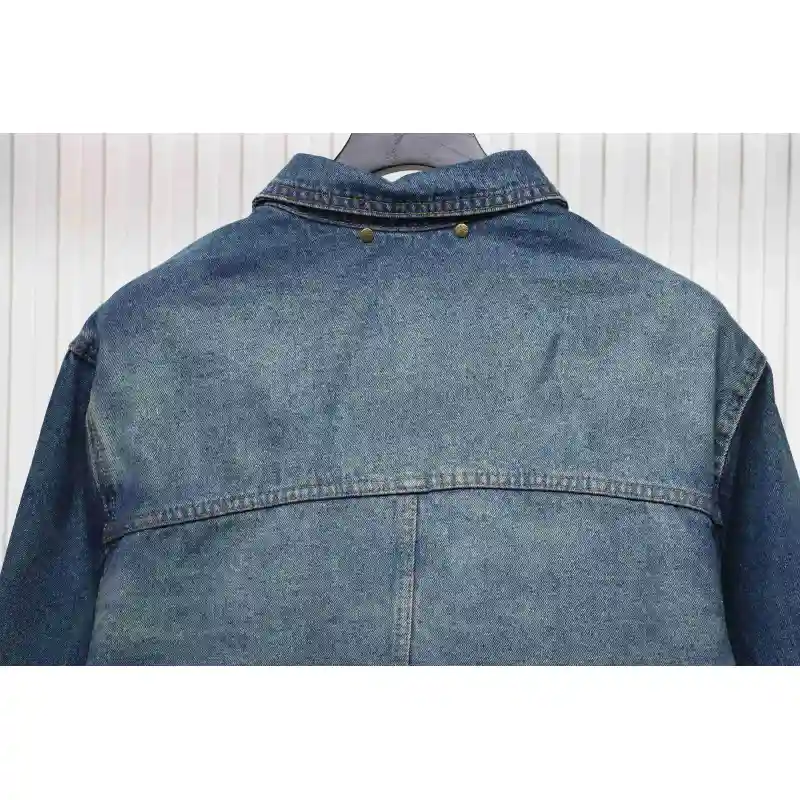 EM Sneakers Louis Vuitton LV Jacket Embossed Denim