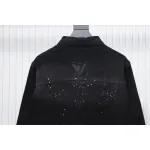 EM Sneakers Louis Vuitton LV Jacket Gypsophila Hot Diamond Embroidered Denim 