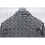 EM Sneakers Louis Vuitton LV Jacket Monogram Jacquard Denim Grey