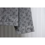 EM Sneakers Louis Vuitton LV Jacket Monogram Jacquard Denim Grey