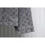 EM Sneakers Louis Vuitton LV Jacket Monogram Jacquard Denim Grey