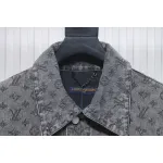 EM Sneakers Louis Vuitton LV Jacket Monogram Jacquard Denim Grey