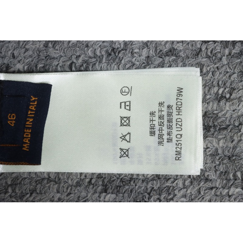 EM Sneakers Louis Vuitton LV Jacket Monogram Jacquard Denim Grey