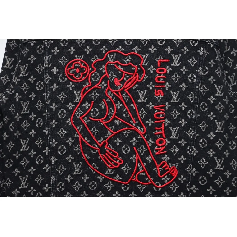 EM Sneakers Louis Vuitton LV Jacket Old Fashioned Denim