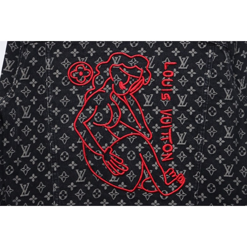 EM Sneakers Louis Vuitton LV Jacket Old Fashioned Denim