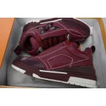 EM Sneakers Louis Vuitton LV Skate Sneaker Bordeaux Red