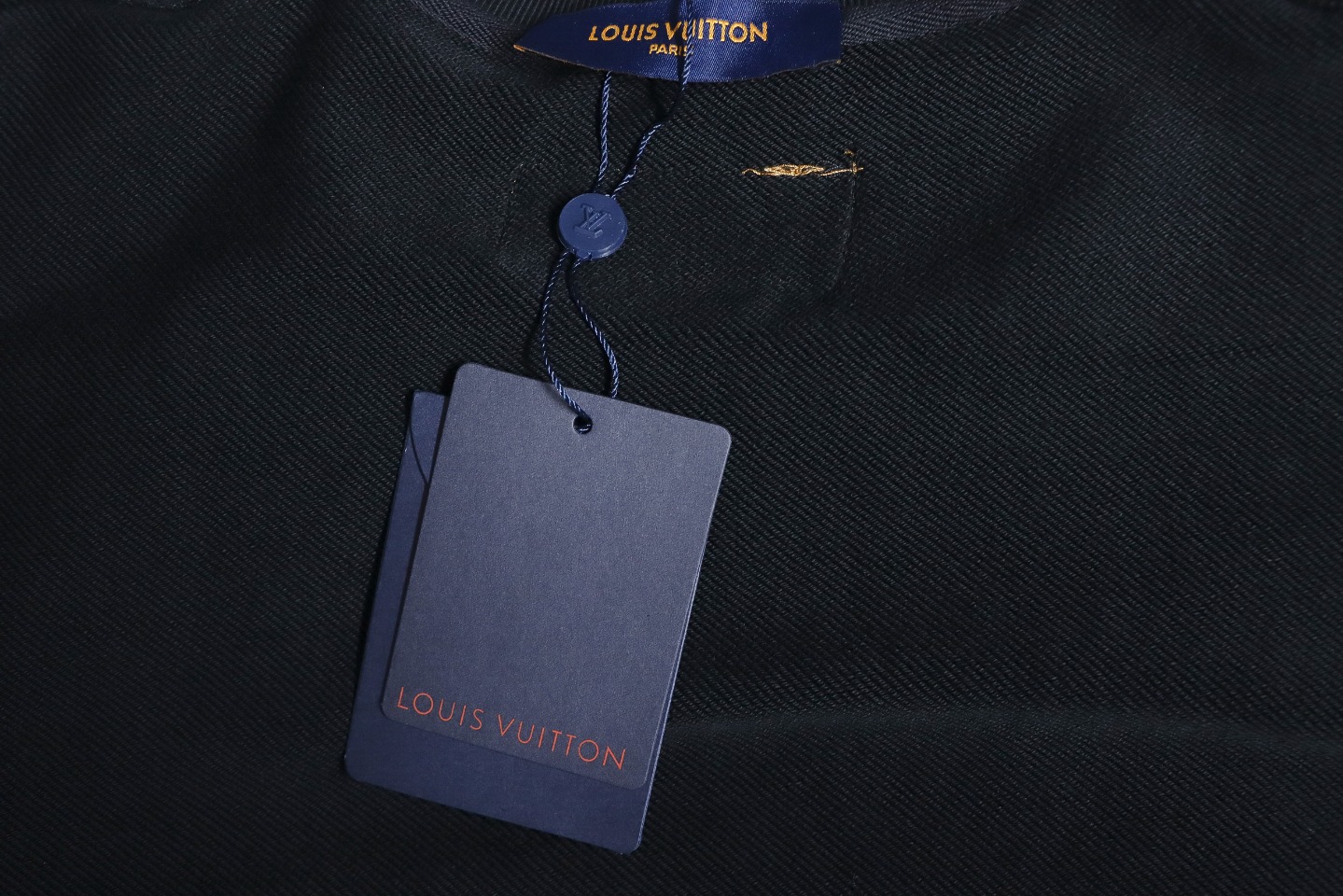 EM Sneakers Louis Vuitton LV Sweatshirt Chain Embroidery Crew Neck