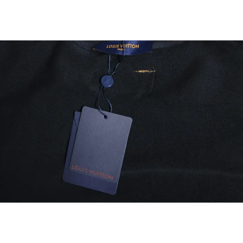 EM Sneakers Louis Vuitton LV Sweatshirt Chain Embroidery Crew Neck