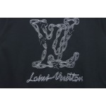 EM Sneakers Louis Vuitton LV Sweatshirt Chain Embroidery Crew Neck