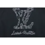 EM Sneakers Louis Vuitton LV Sweatshirt Chain Embroidery Crew Neck