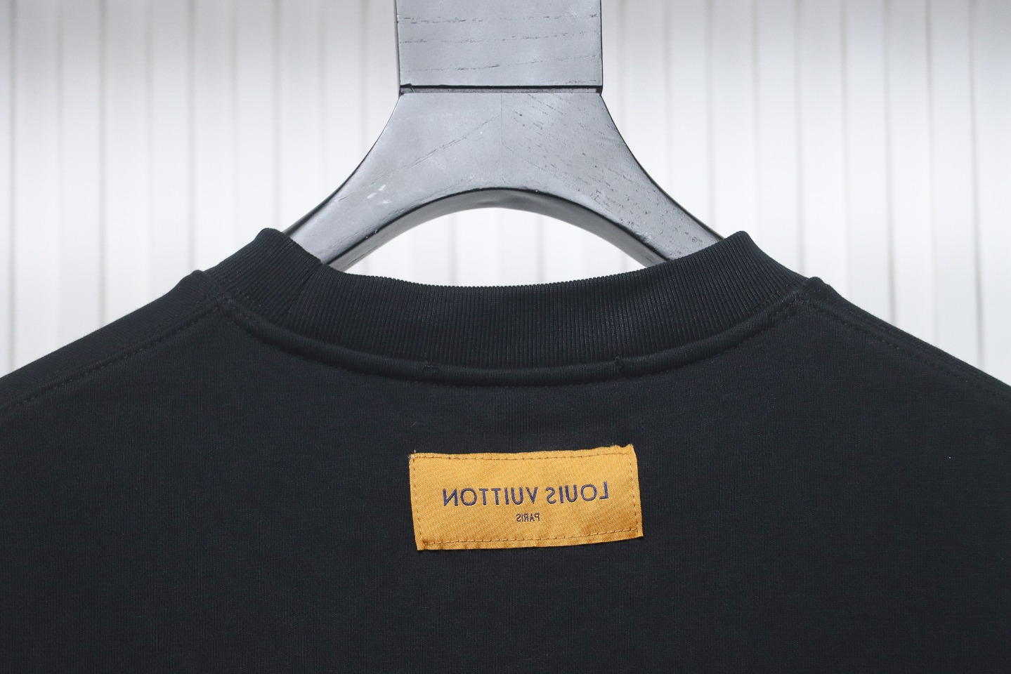 EM Sneakers Louis Vuitton LV Sweatshirt Chain Embroidery Crew Neck