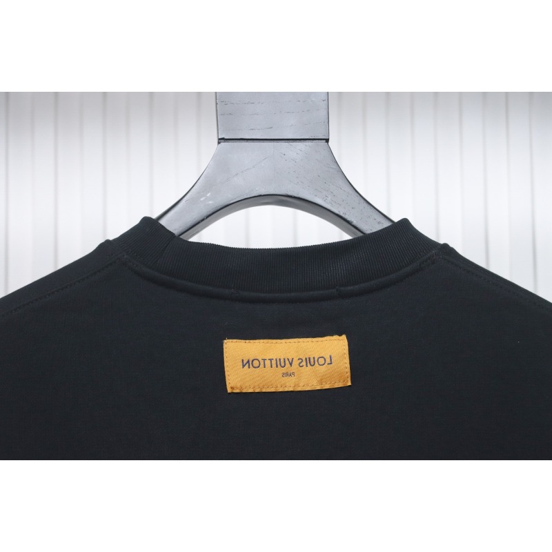 EM Sneakers Louis Vuitton LV Sweatshirt Chain Embroidery Crew Neck
