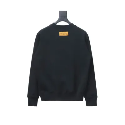 EM Sneakers Louis Vuitton LV Sweatshirt Chain Embroidery Crew Neck 02