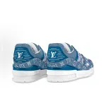 EM Sneakers Louis Vuitton Trainer Sneaker Denim Monogram
