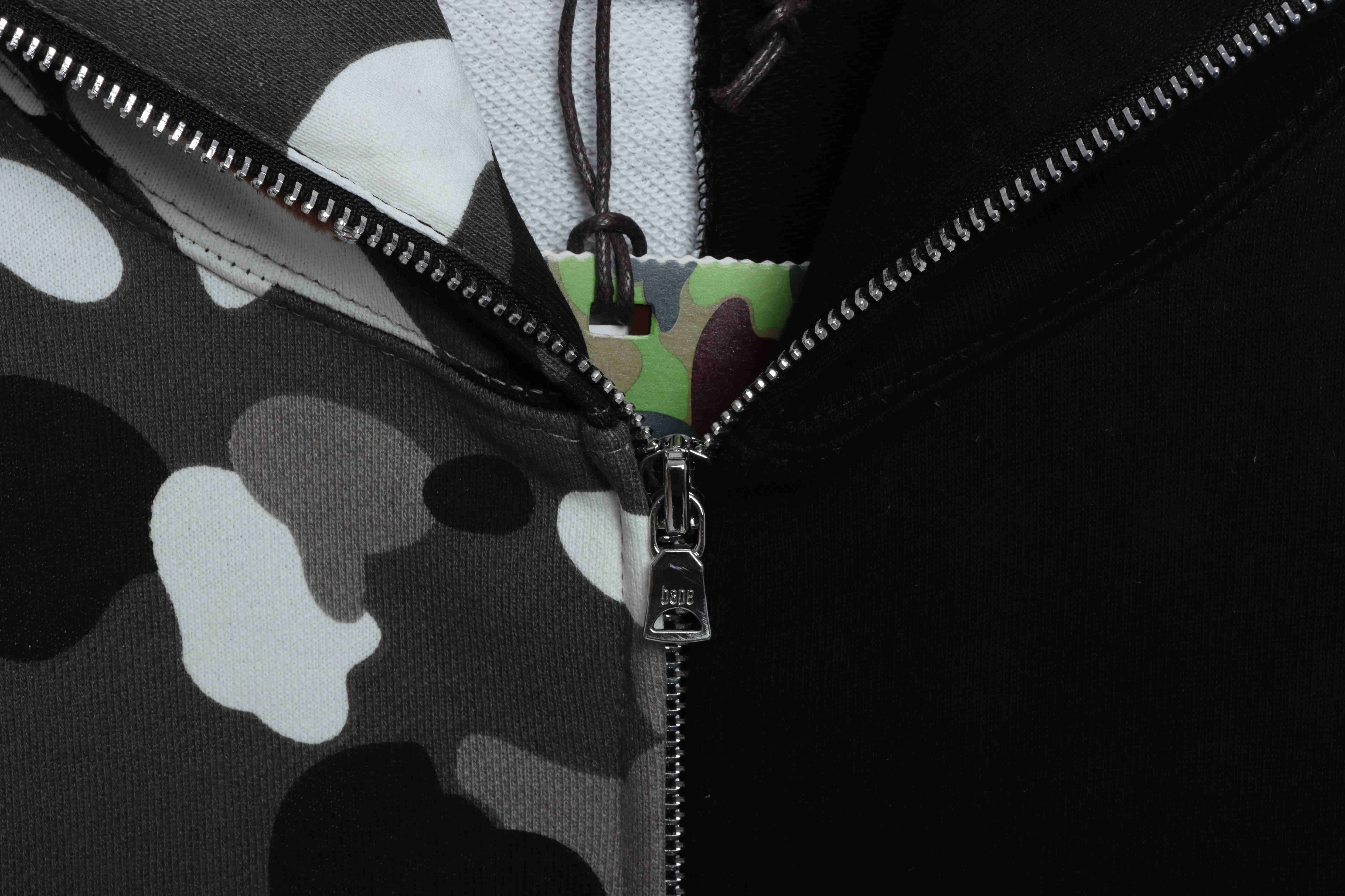 EM Sneakers BAPE Patchwork Camouflage Hoodie