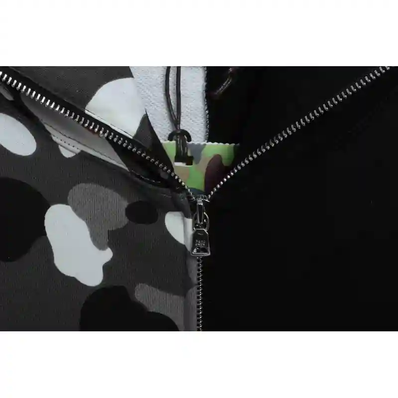 EM Sneakers BAPE Patchwork Camouflage Hoodie