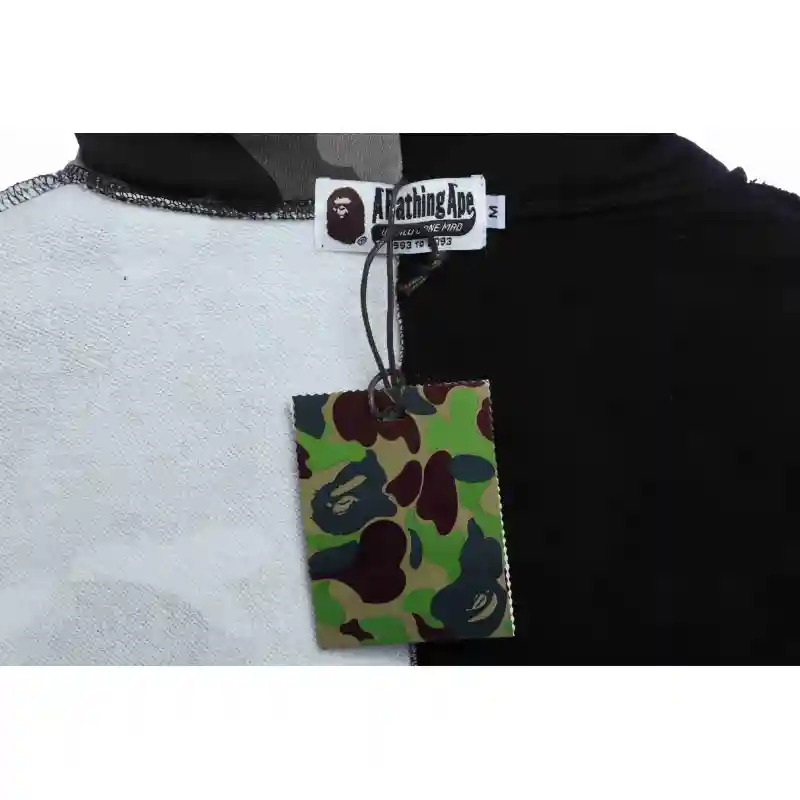 EM Sneakers BAPE Patchwork Camouflage Hoodie