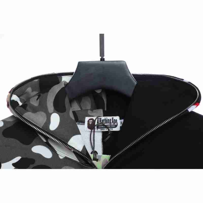 EM Sneakers BAPE Patchwork Camouflage Hoodie