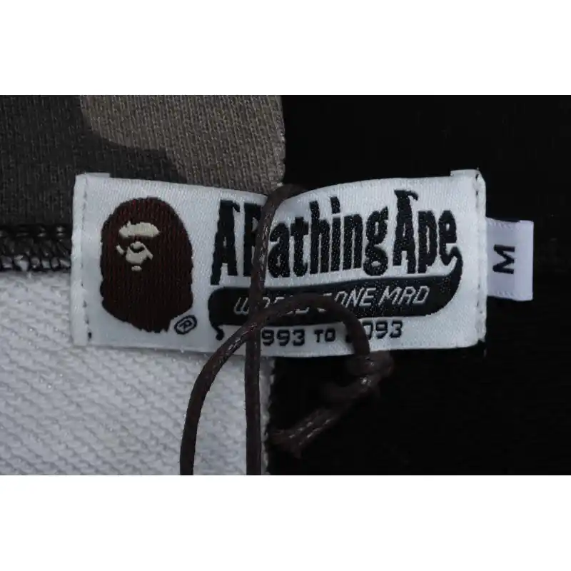 EM Sneakers BAPE Patchwork Camouflage Hoodie