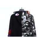 EM Sneakers BAPE Patchwork Camouflage Hoodie
