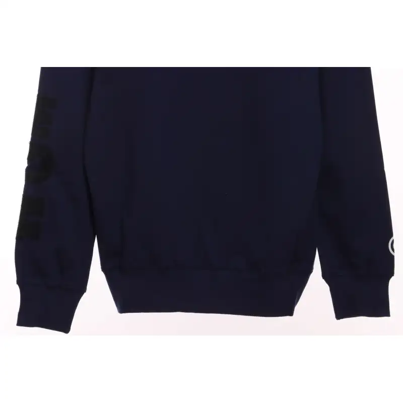 EM Sneakers BAPE Solid Color Stitching Camouflage Shark Hoodie Blue