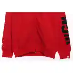 EM Sneakers BAPE Solid Color Stitching Camouflage Shark Hoodie Red