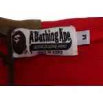 EM Sneakers BAPE Solid Color Stitching Camouflage Shark Hoodie Red