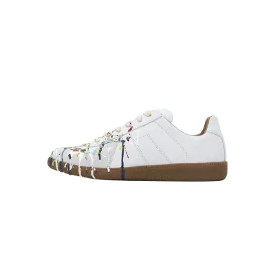EM Sneakers Maison Margiela White Paint Replica Sneakers 01