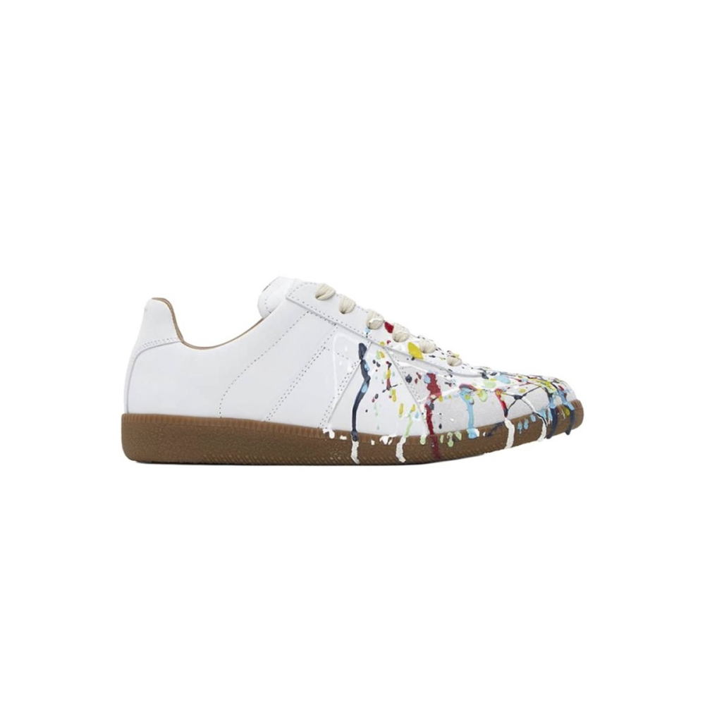 EM Sneakers Maison Margiela White Paint Replica Sneakers